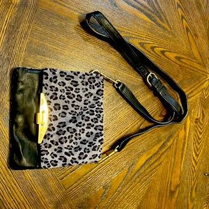 Ann Taylor purse! Tiger print like new!